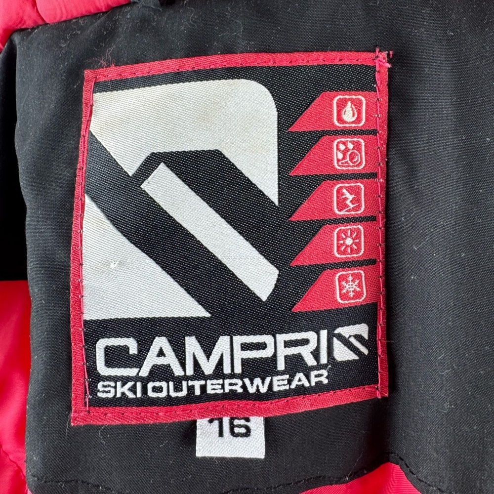 Vintage Campri Youth Winter Snow Jacket - Picture 8 of 8